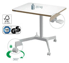 Leitz Ergo Small Sit Standing Desk, view 4