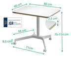 Leitz Ergo Small Sit Standing Desk, view 5