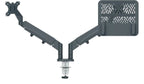 Leitz Ergo Space Saving Dual Monitor & Laptop Arm