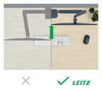 Leitz Ergo Space Saving Dual Monitor & Laptop Arm, view 4