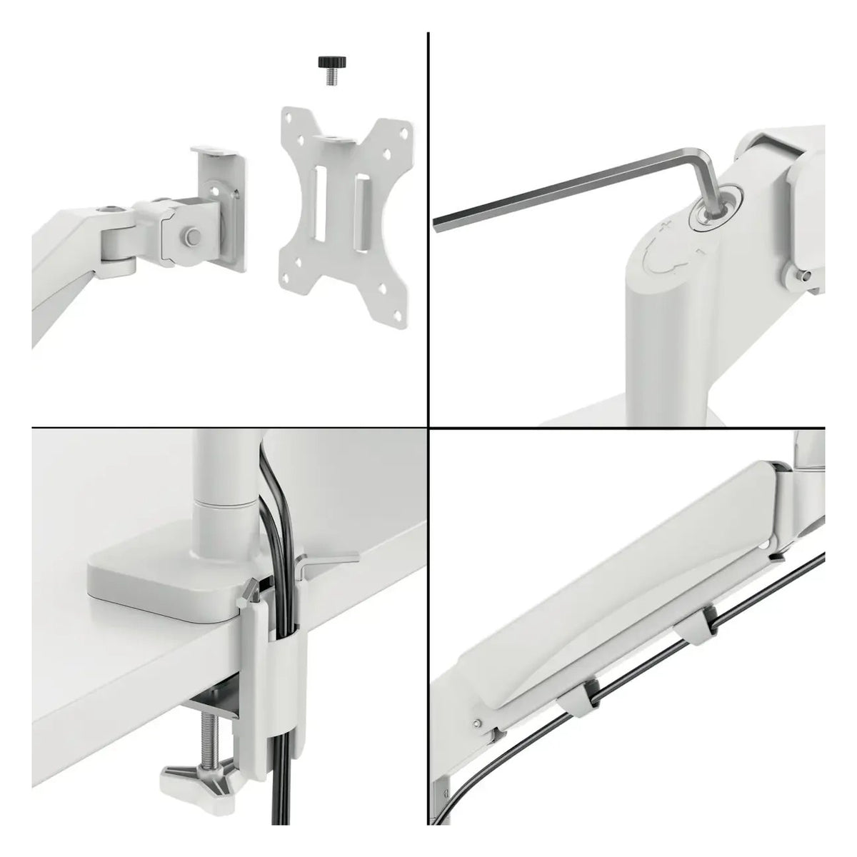 Leitz Ergo Space Saving Dual Monitor Arm, view 14