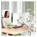 Leitz Ergo Space Saving Dual Monitor Arm, view 17