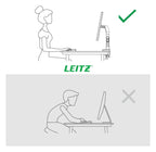 Leitz Ergo Space Saving Dual Monitor Arm, view 8