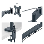 Leitz Ergo Space Saving Single Monitor Arm, view 6