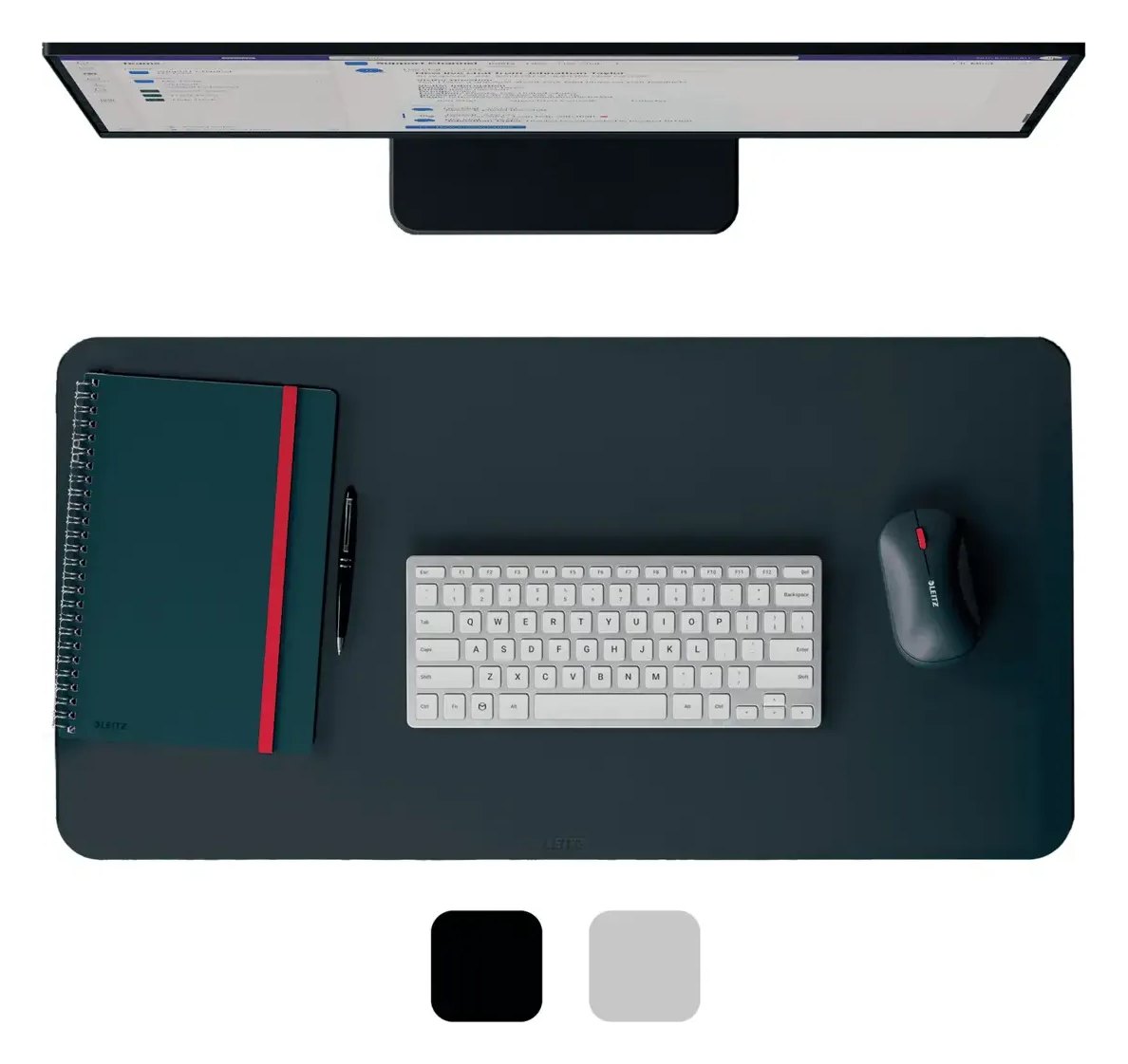 Leitz Large Leather Desk Mat