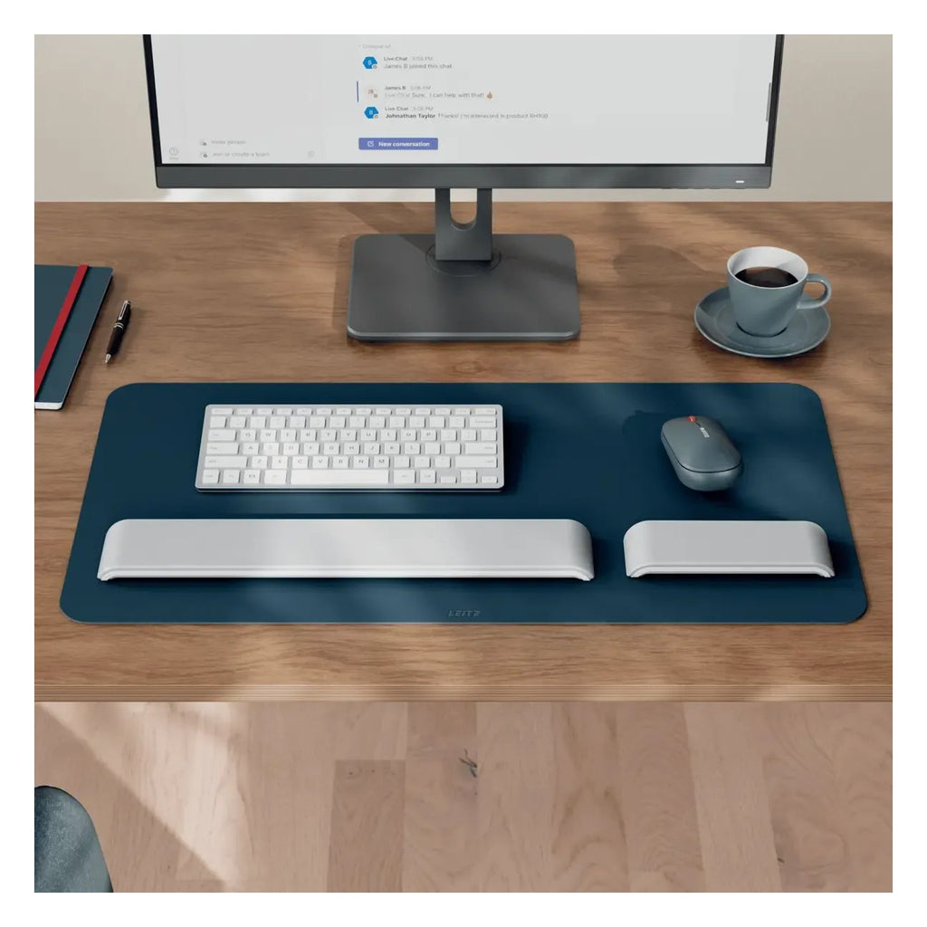 Leitz Large Leather Desk Mat, view 4