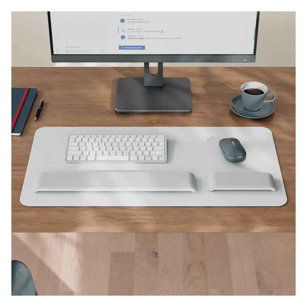 Leitz Large Leather Desk Mat, view 9