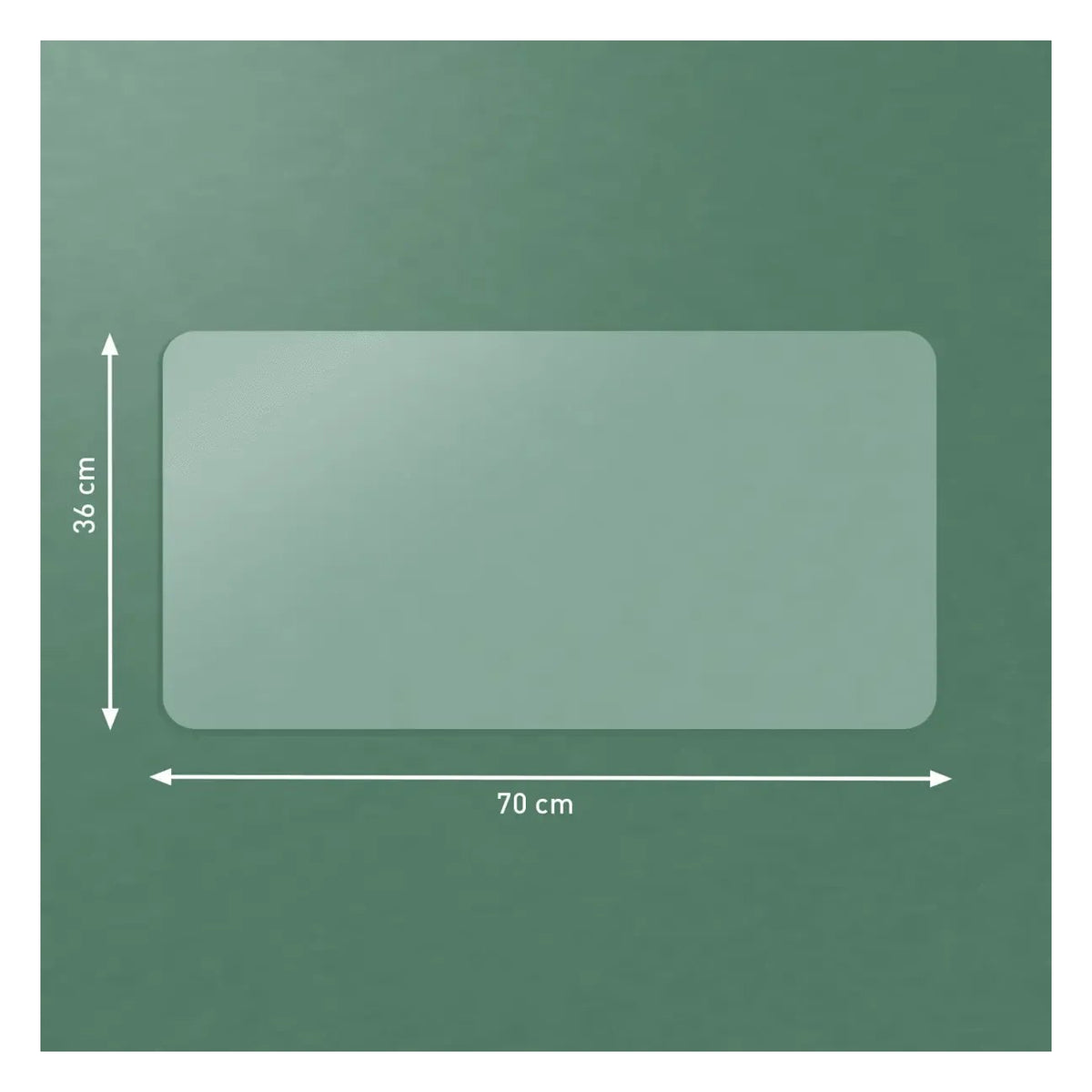 Leitz Large Transparent Desk Mat, view 4
