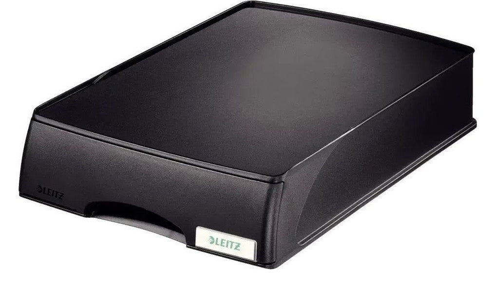 Leitz Plus Letter Tray Drawer Unit, Black