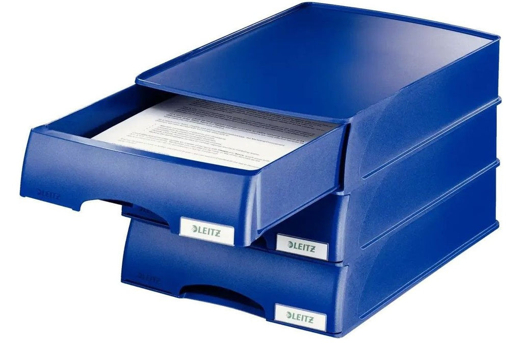 Leitz Plus Letter Tray Drawer Unit, Black, view 2