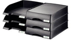 Leitz Plus Letter Tray Drawer Unit, Black, view 5