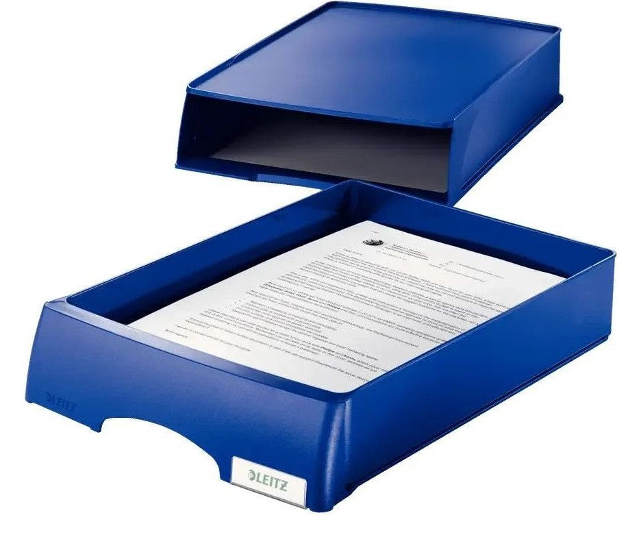 Leitz Plus Letter Tray Drawer Unit, Black, view 6