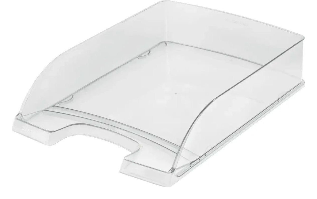 Leitz Plus Letter Tray, Transparent