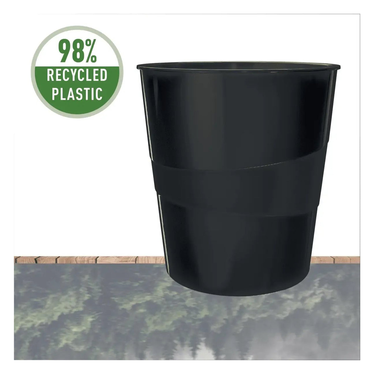 Leitz Recycle Waste Paper Bin, view 2