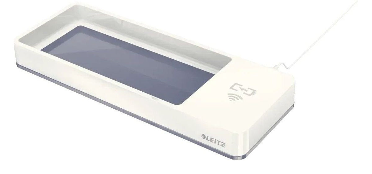 Leitz WOW Desk Organiser with Inductive Charger