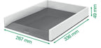 Leitz WOW Letter Tray Dual Colour, view 12