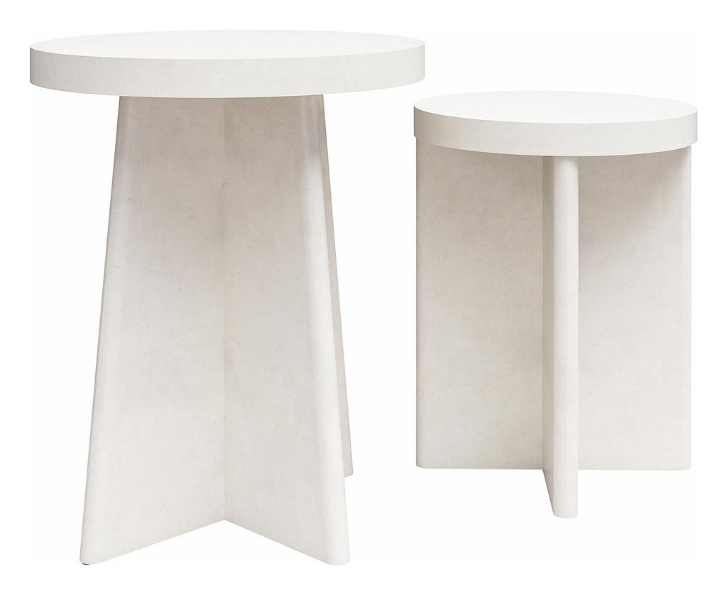 Liam Round End Tables (Pack of 2)