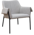 Liana Lounge Chair in light grey, 1 seater