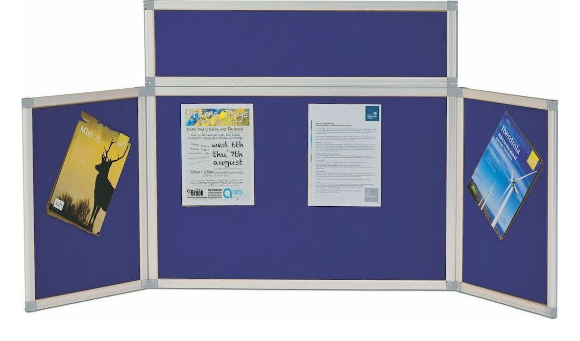 Light Weight Fold-Up Display Screen in Blue