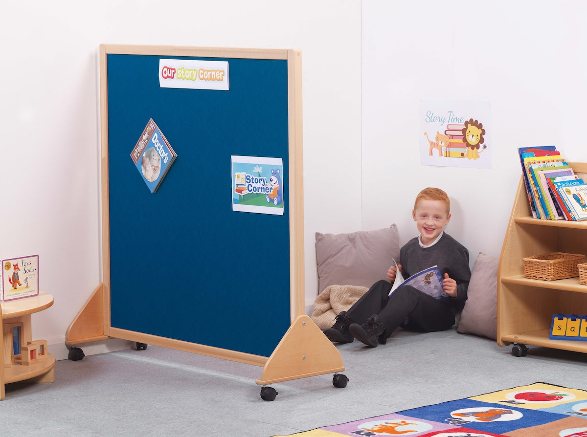Little Acorns Wooden Frame Junior Partition in Blue