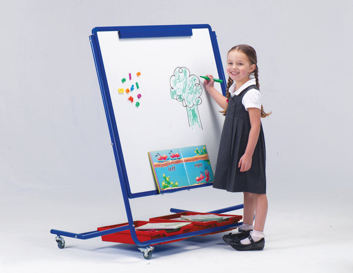 Little Rainbows Mobile Magnetic Display/Storage Easel