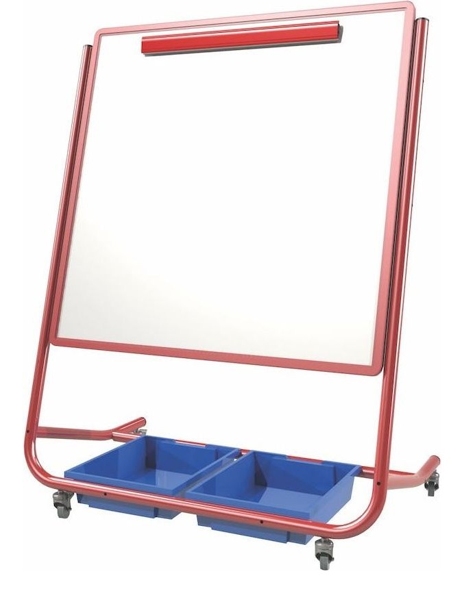 Little Rainbows Mobile Magnetic Display/Storage Easel