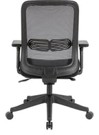 Lotus Ergonomic Mesh Chair from the back
