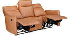 Lugo 3 Seater Recliner Sofa, Faux Leather, view 3