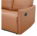 Lugo 3 Seater Recliner Sofa, Faux Leather, view 5