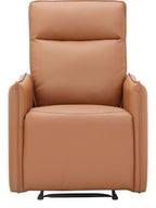 Lugo Recliner Armchair, Faux Leather, view 3