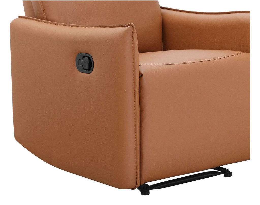 Lugo Recliner Armchair, Faux Leather, view 6