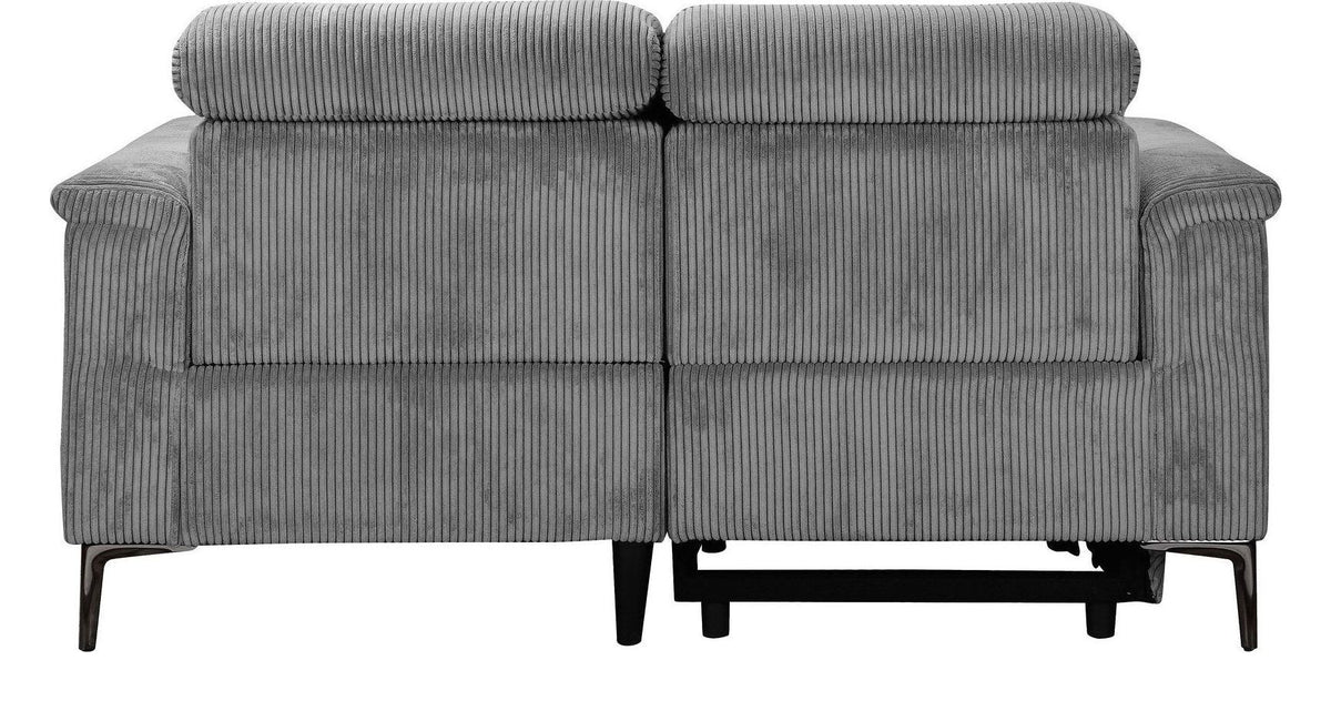 Lund 2 Seater Sofa with Electric Recliner, Corduroy, view 5