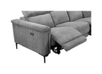 Lund 3 Seater Sofa with 2 Electric Recliners, Corduroy, view 7