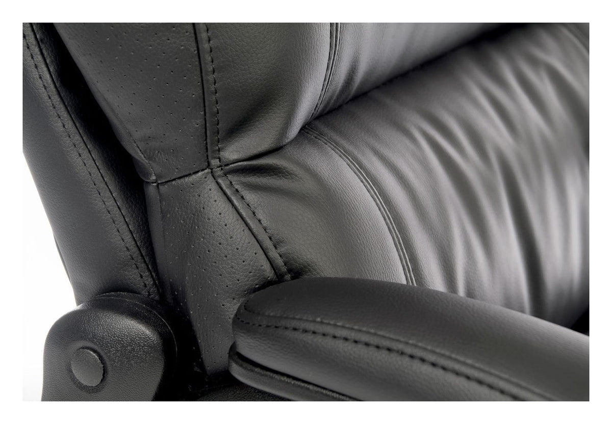 Luxe Executive Chair in black, view 5