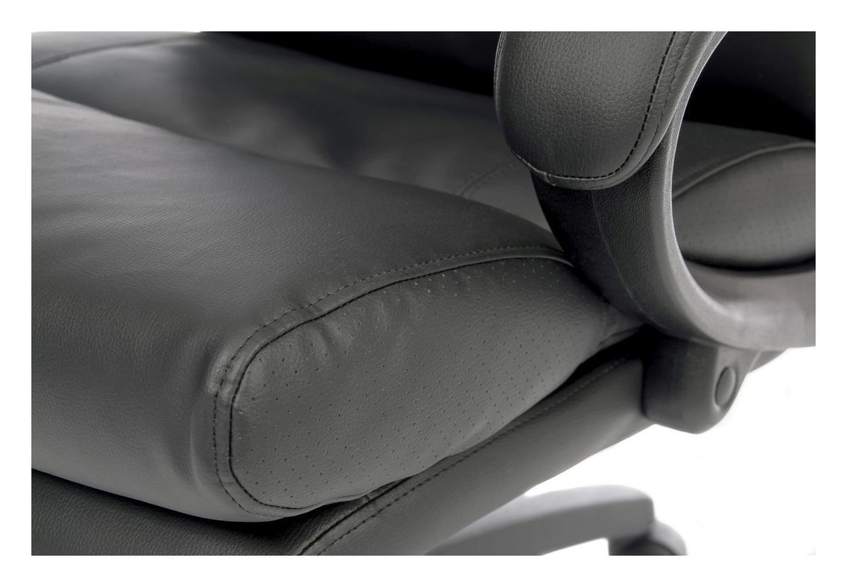 Luxe Executive Chair in black, view 6