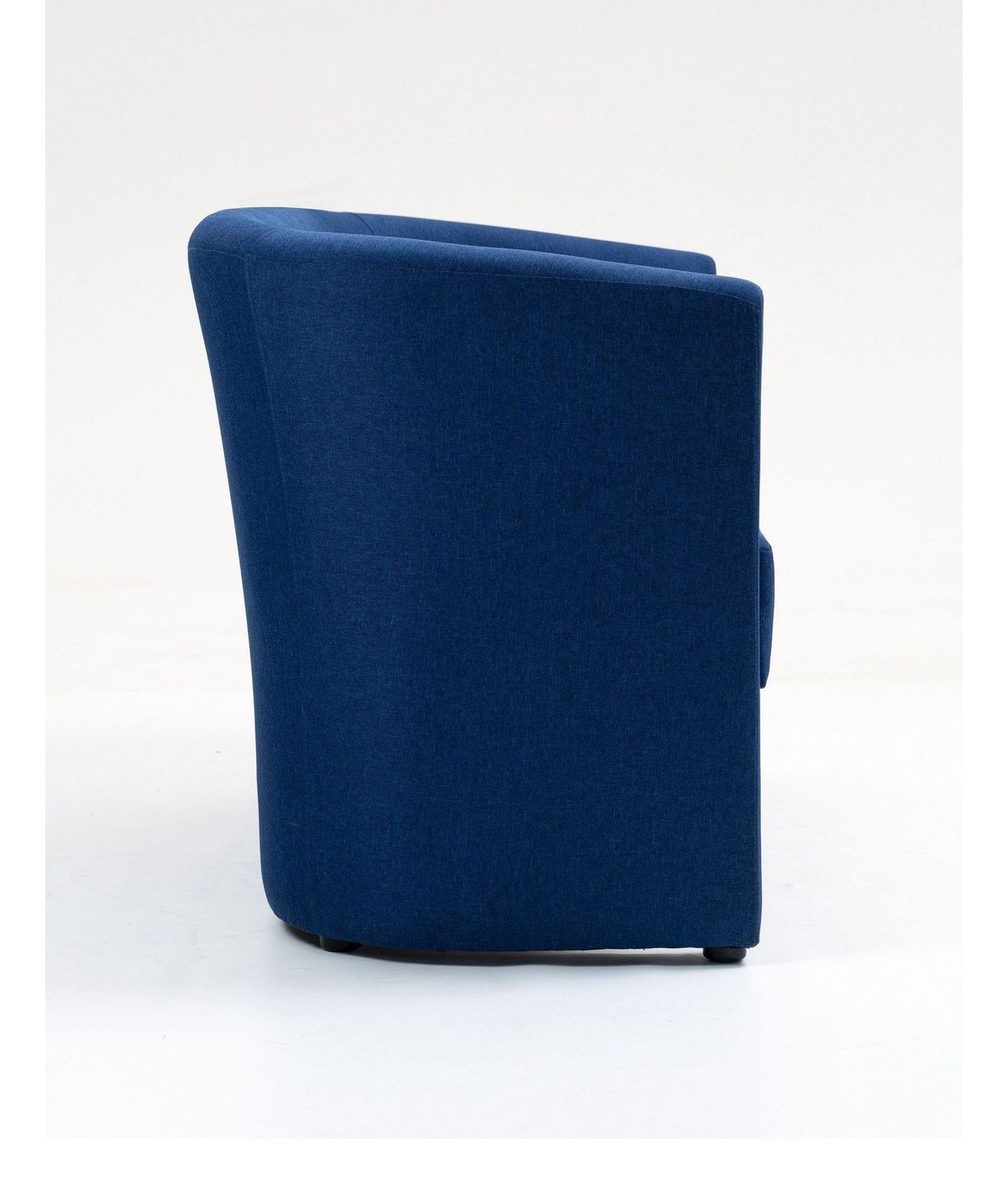Luxe Fabric Tub Chair, cobalt blue, 2 seater