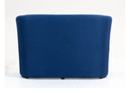 Luxe Fabric Tub Chair, cobalt blue, 2 seater