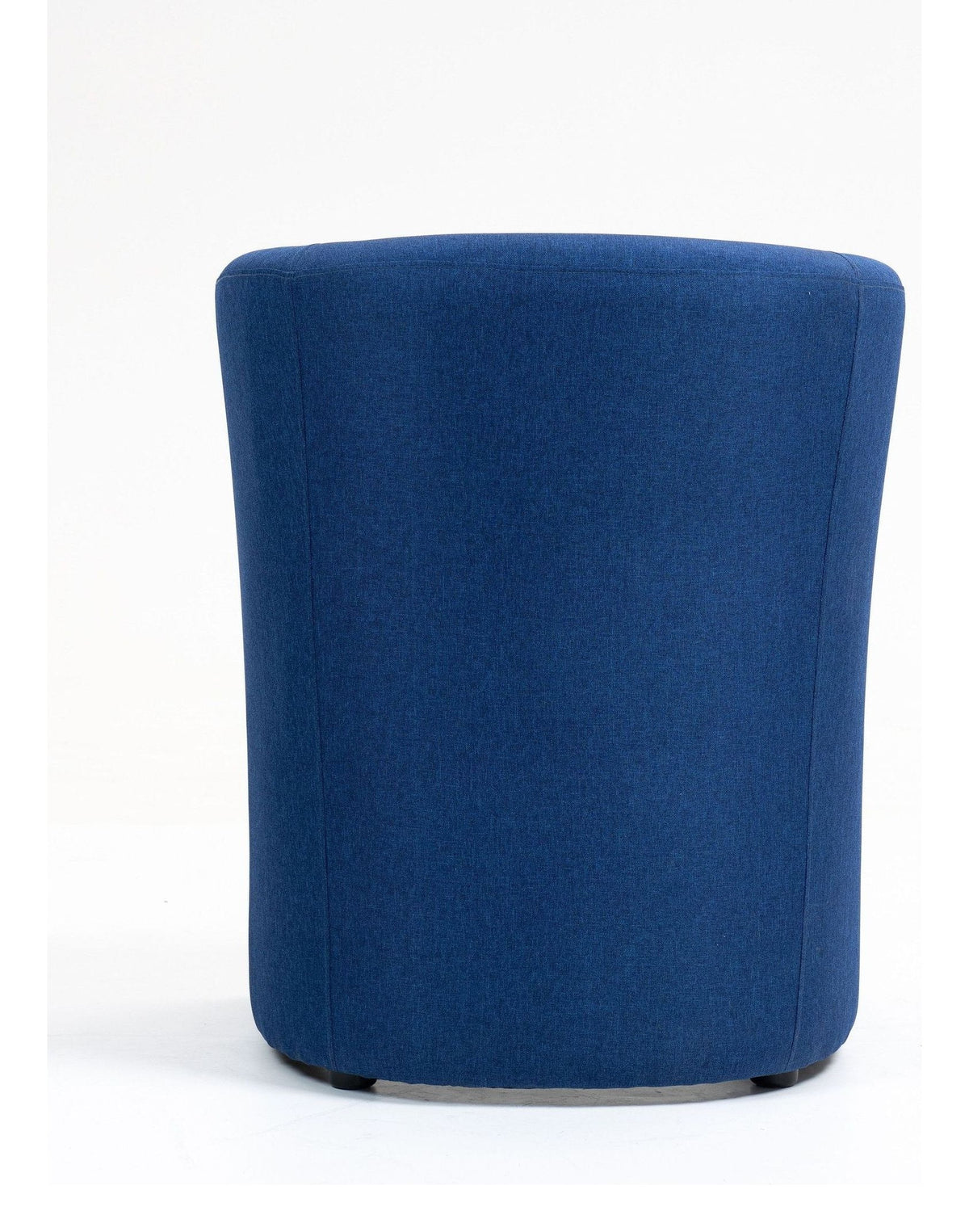 Luxe Fabric Tub Chair, cobalt blue, 1 seater