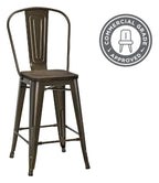Luxor 24" Metal Counter Stool (Pack Of 2), view 11