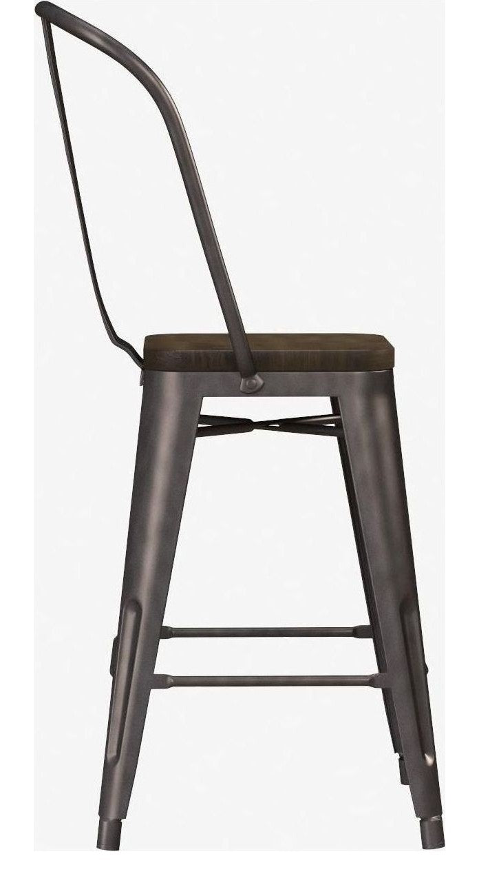 Luxor 24" Metal Counter Stool (Pack Of 2), view 13