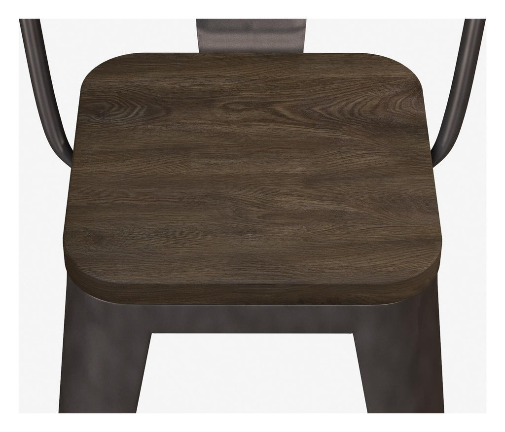Luxor 24" Metal Counter Stool (Pack Of 2), view 16