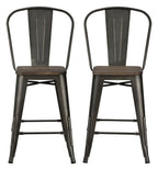Luxor 24" Metal Counter Stool (Pack Of 2), view 18
