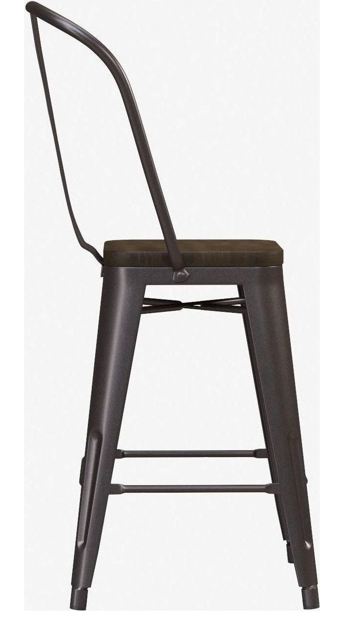 Luxor 24" Metal Counter Stool (Pack Of 2), view 19