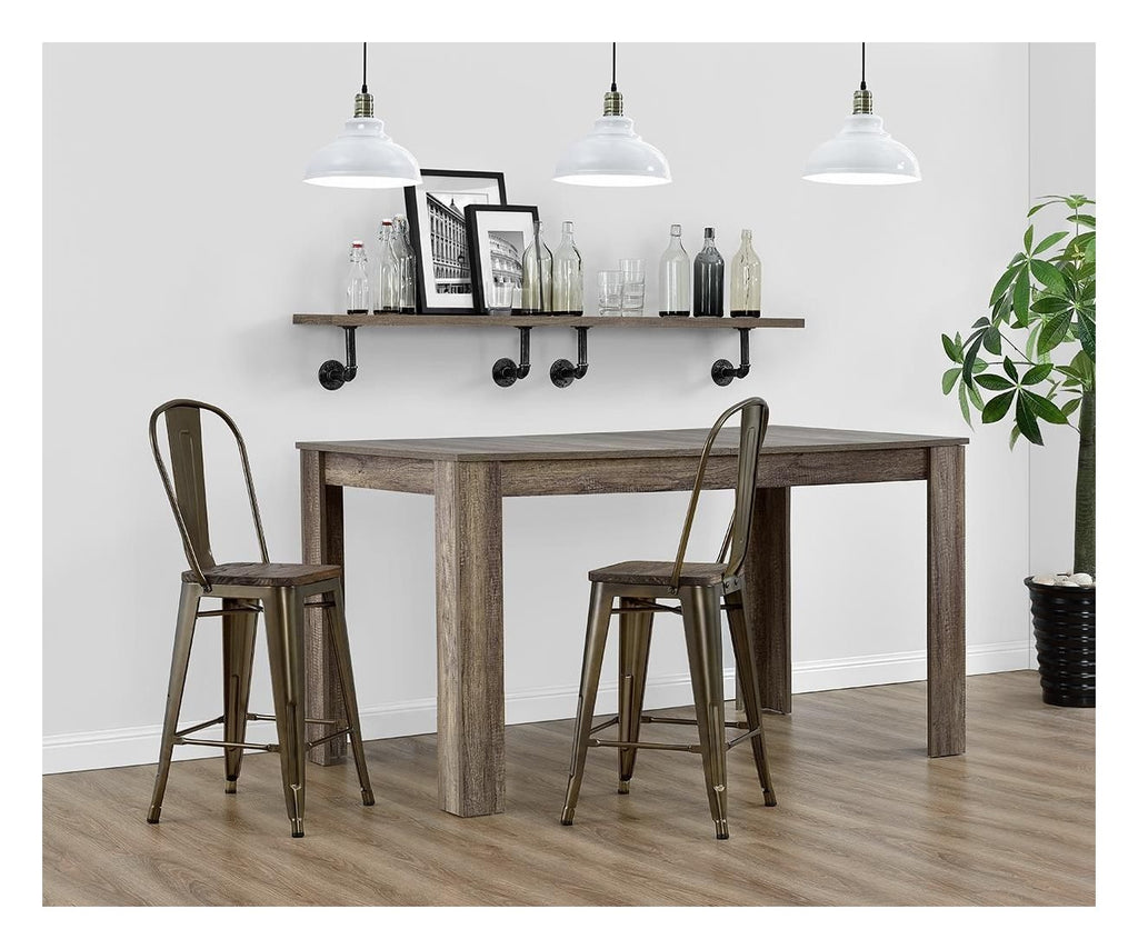 Luxor 24" Metal Counter Stool (Pack Of 2), view 6
