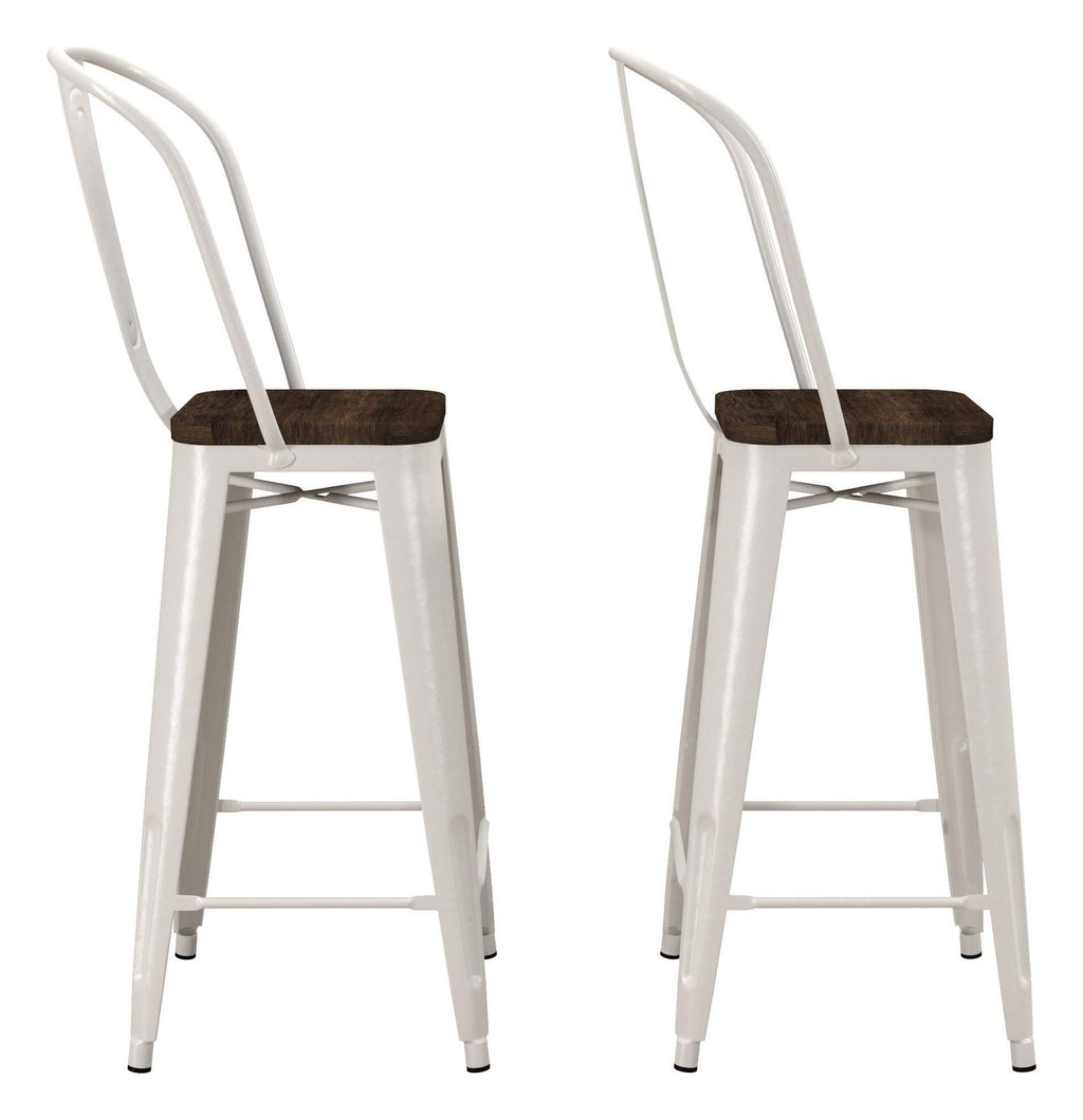 Luxor 30" Metal Bar Stool (Pack Of 2), view 4