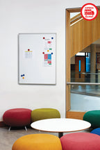 Magnetic SmartShield Whiteboard in Aluminium