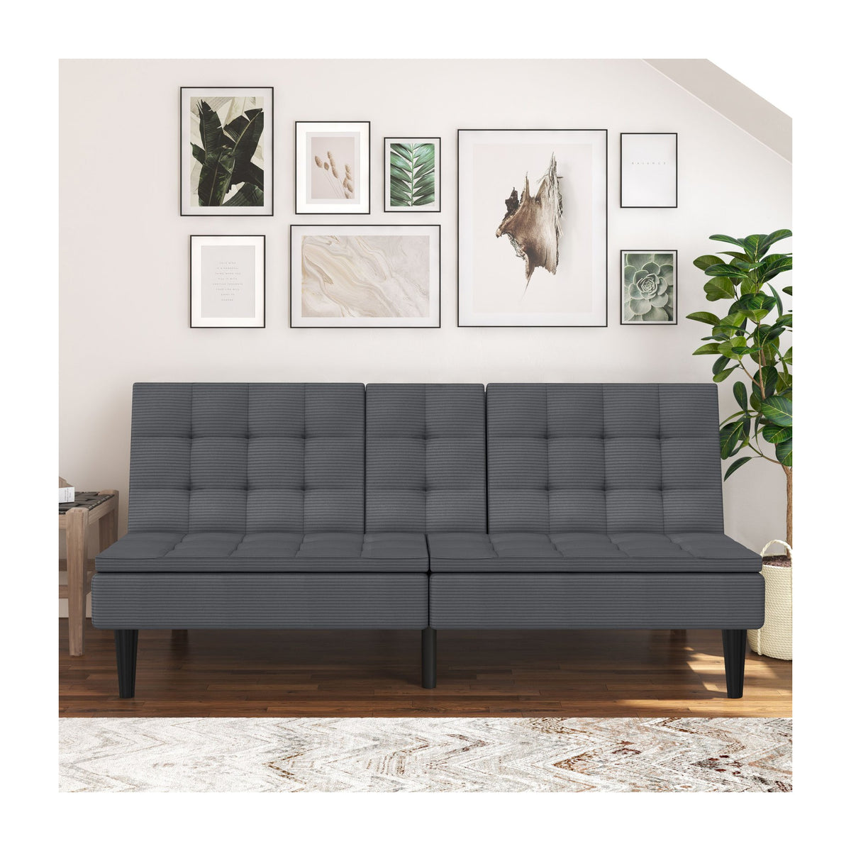 Maine Futon, Corduroy, view 2