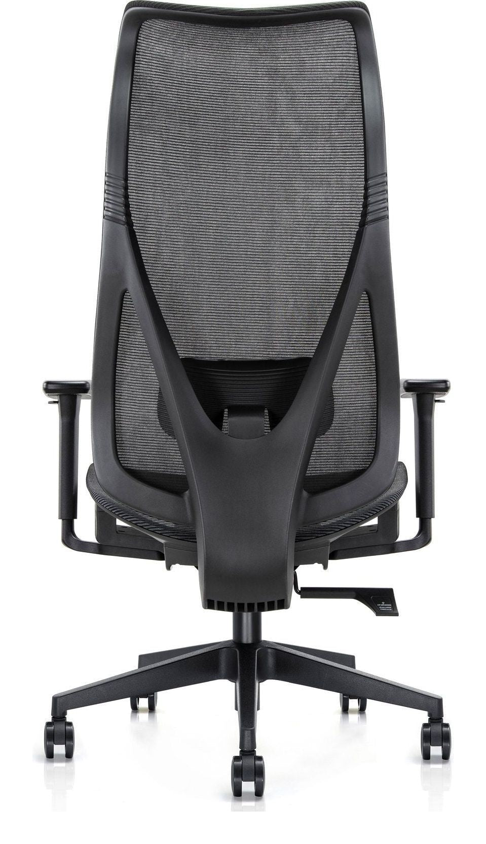 Mala Full Mesh Ergonomic Chair in ultra high back, black