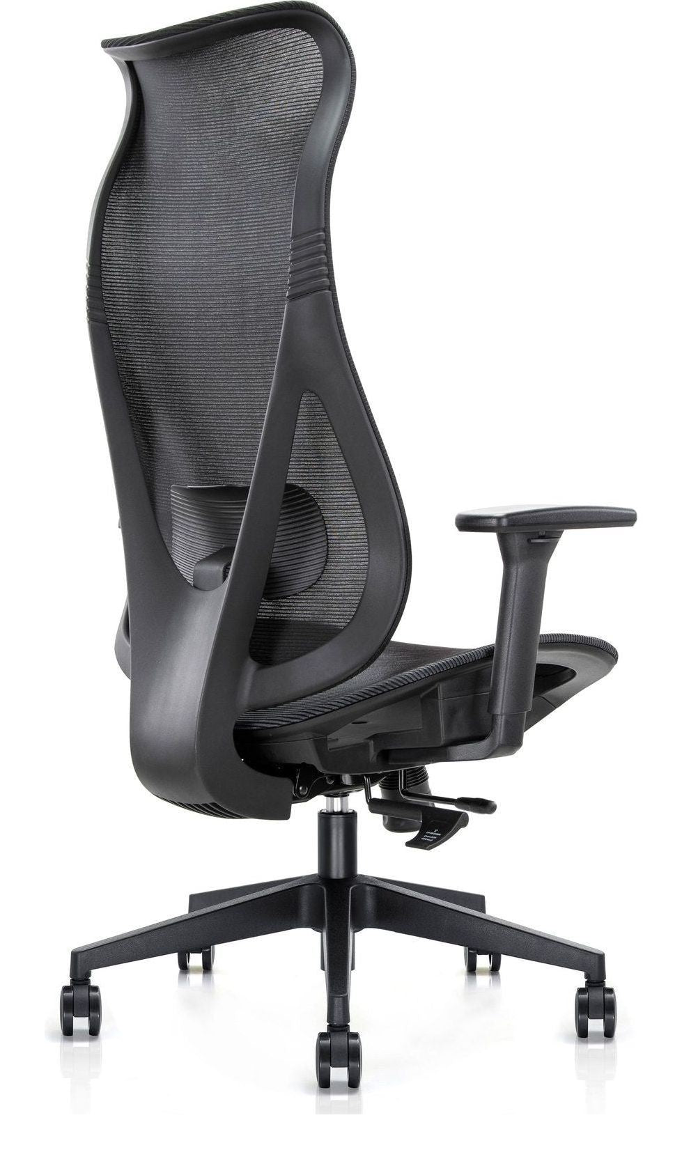Mala Full Mesh Ergonomic Chair in ultra high back, black