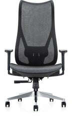 Mala Full Mesh Ergonomic Chair in ultra high back, chrome